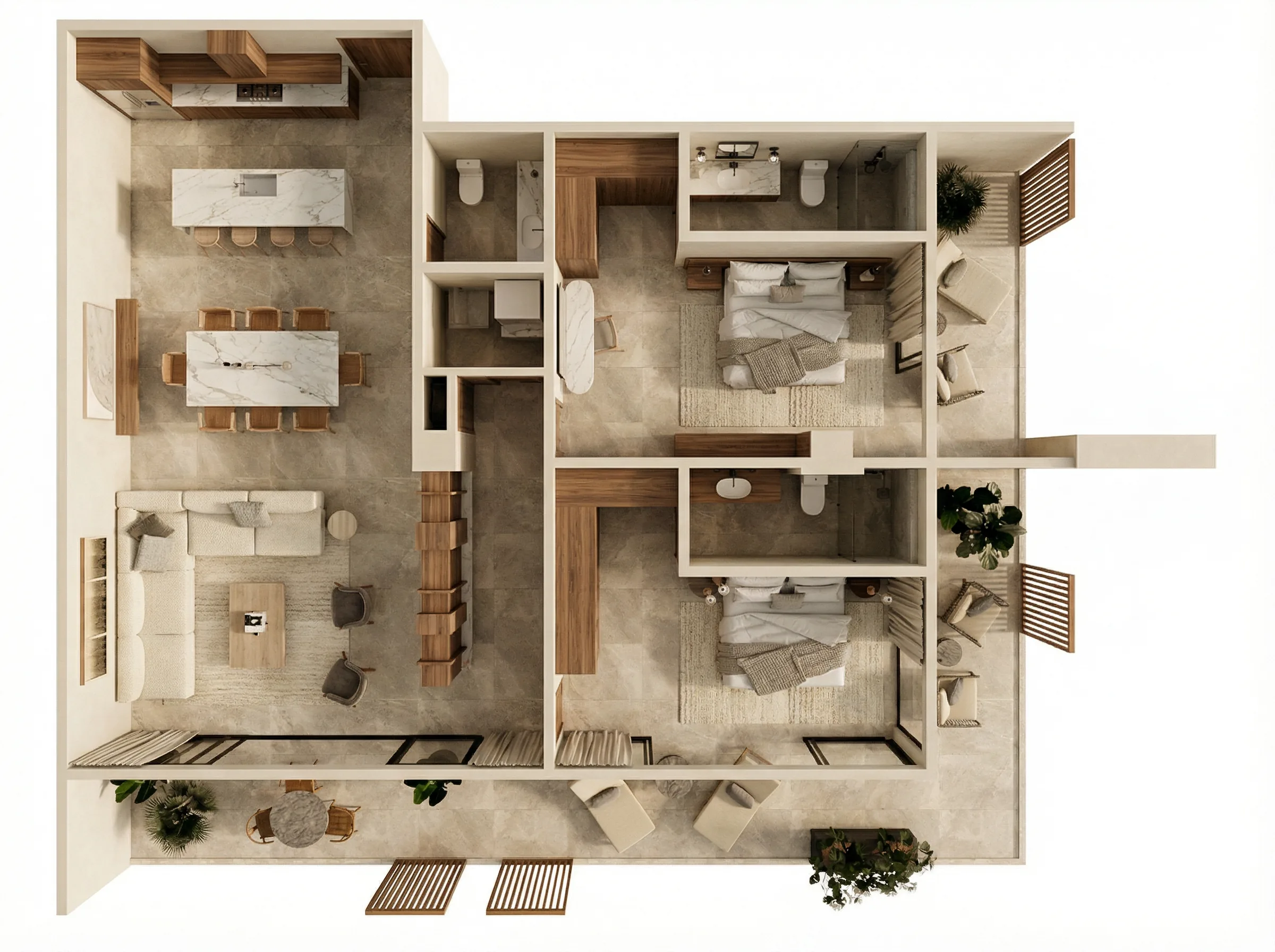 Comfort floor plan